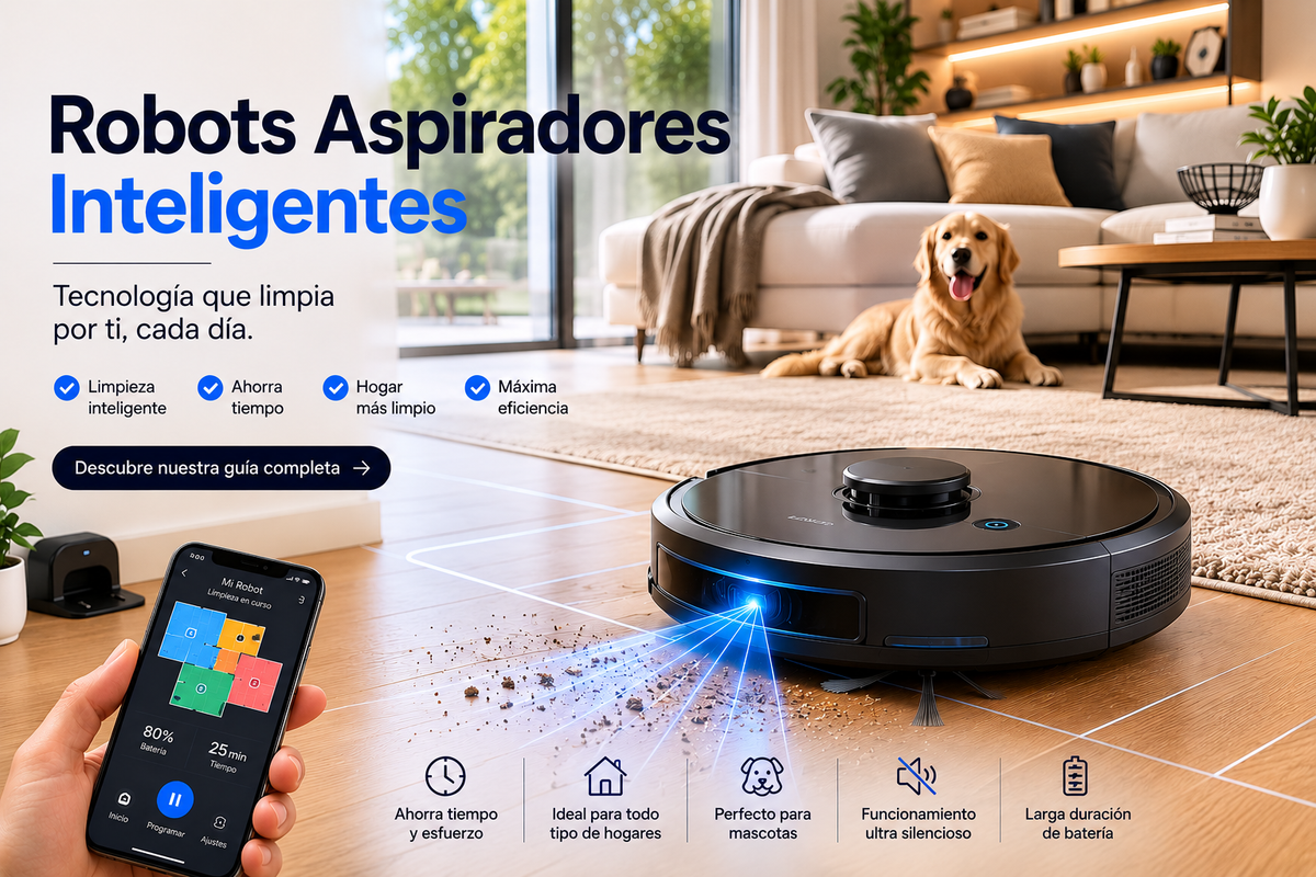 Los mejores robots aspiradores inteligentes | Guía de compra | Contenedores Nido