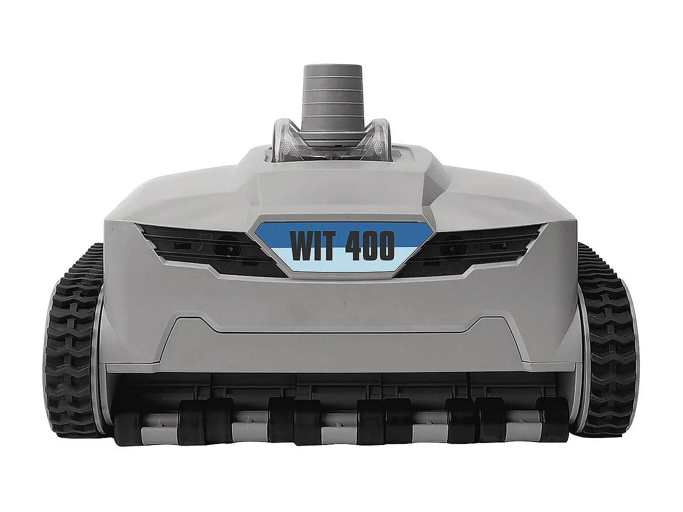 Robot de piscina de succión hidráulico "FASTER" - Suministrado con 12 tramos de tubos de 1 m - Estructura: ABS + POM - Color: Gris