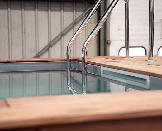 Piscina Contenedor 40 Pies Gris 6,5 metros